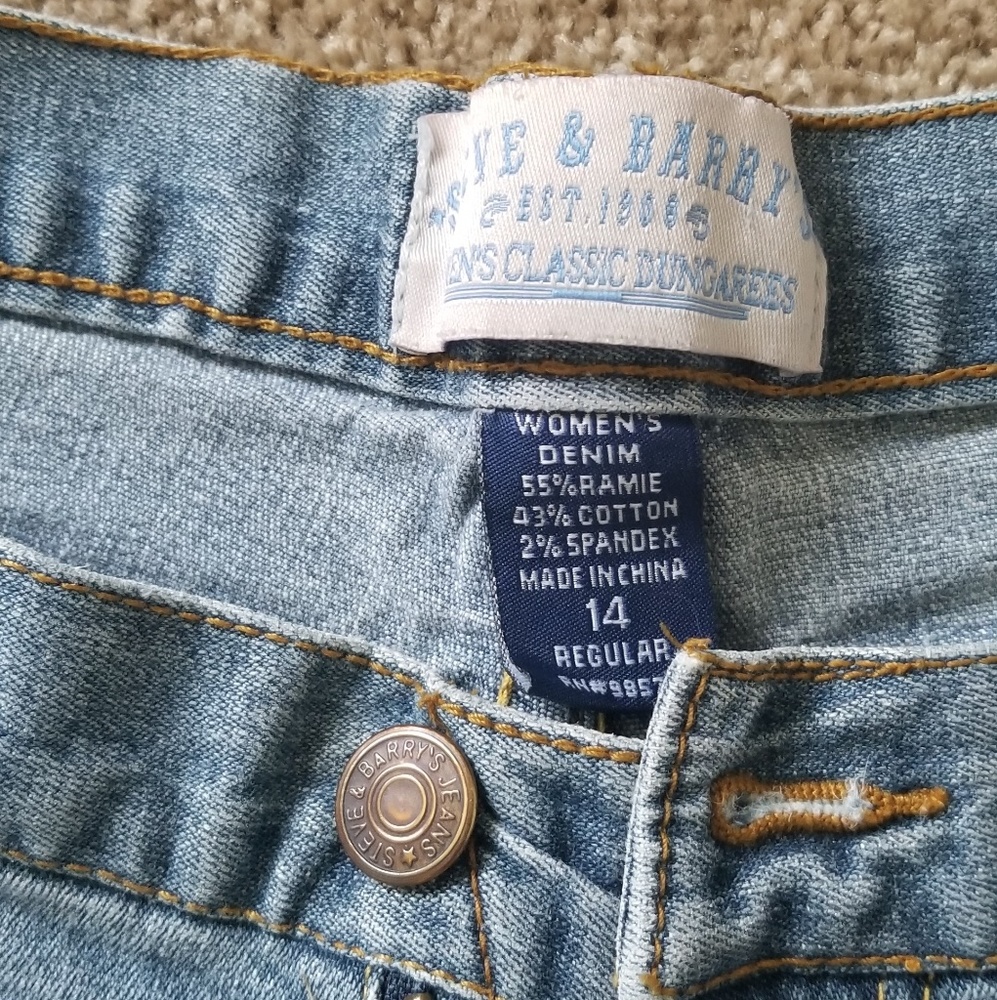 Steve and Barrys Womens Dungarees jeans